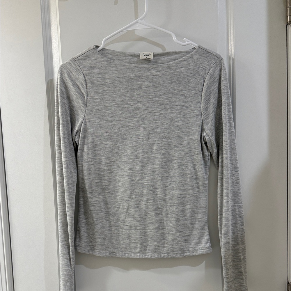 Abercrombie Long Sleeve Tee grey